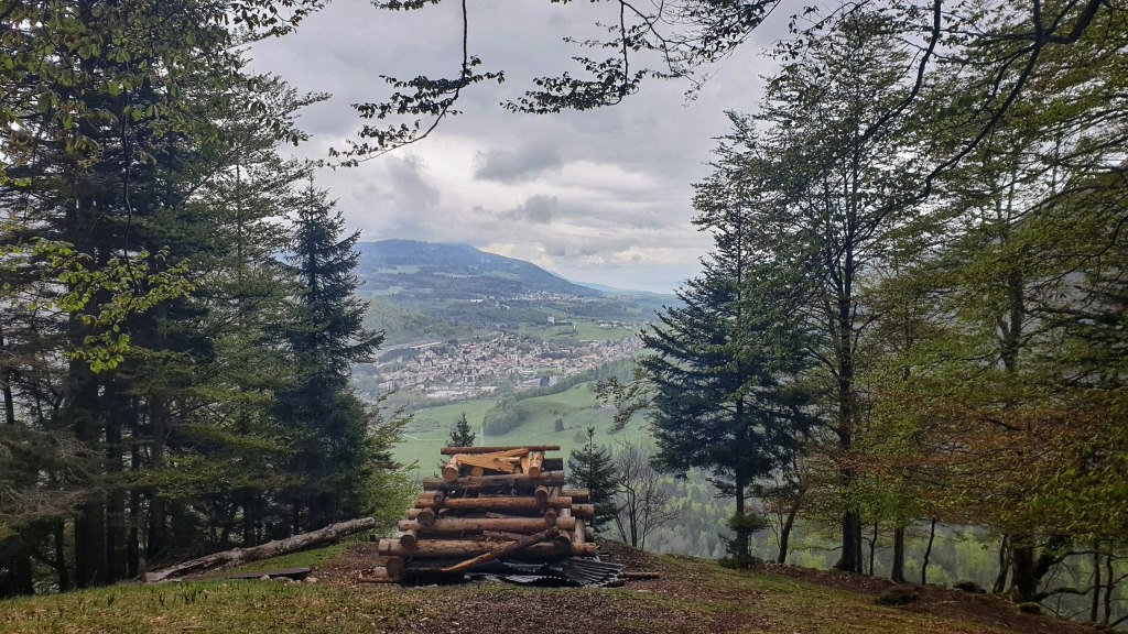 Vallorbe – Mont d&rsquo;Orzeires – Pralioux –&nbsp;Vallorbe