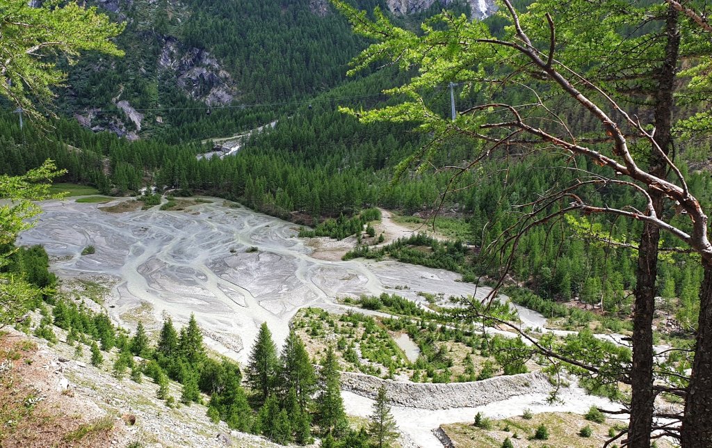 Saas-Fee – Gletschersee – Bisse de Bodmen –&nbsp;Saas-Fee