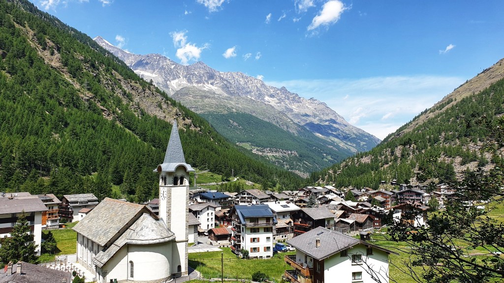 Saas-Fee – Saas-Grund – Saas Almagell –&nbsp;Saas-Fee