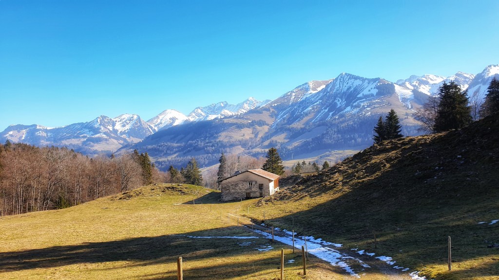 Les Sciernes d&rsquo;Albeuve – Gruyères (sentier des&nbsp;comtes)