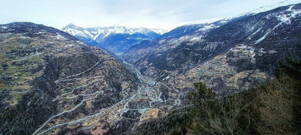 Grächen – Hohtschugge – Grächen&nbsp;(hivernal)