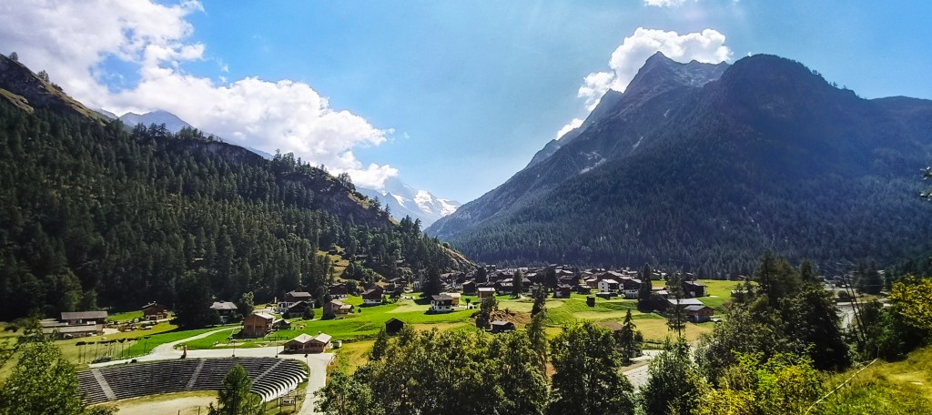 Les Haudères – Evolène, le long de la&nbsp;Borgne