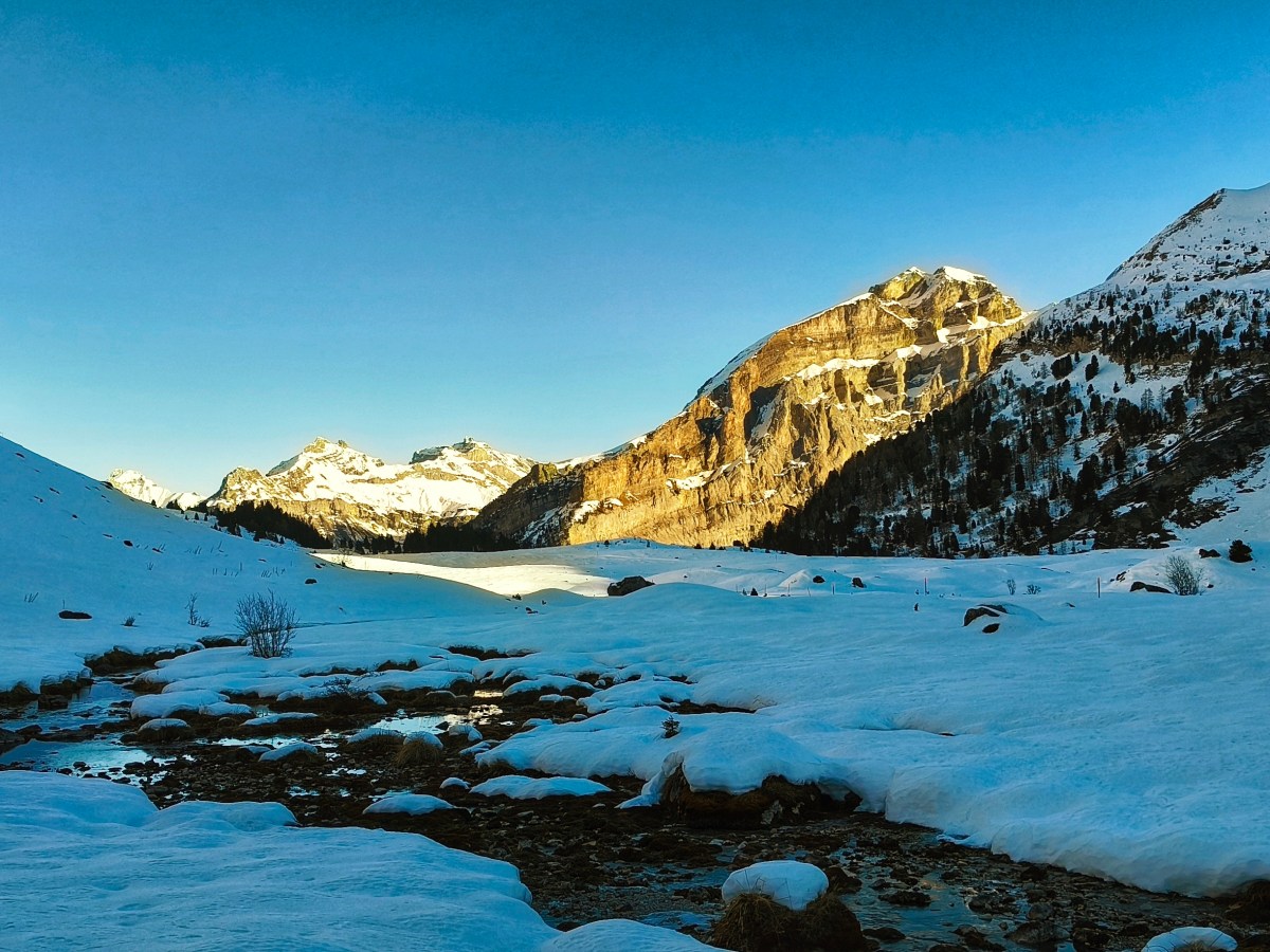 Kandersteg : Boucle sur le plateau de Sunnbüel&nbsp;(hivernal)